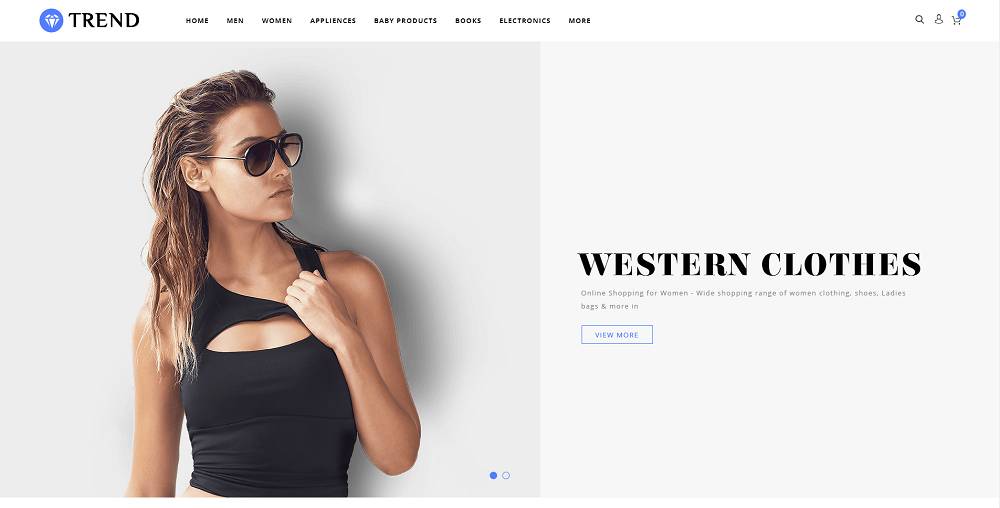 Trend – Template OpenCart Toko Aksesoris Fashion