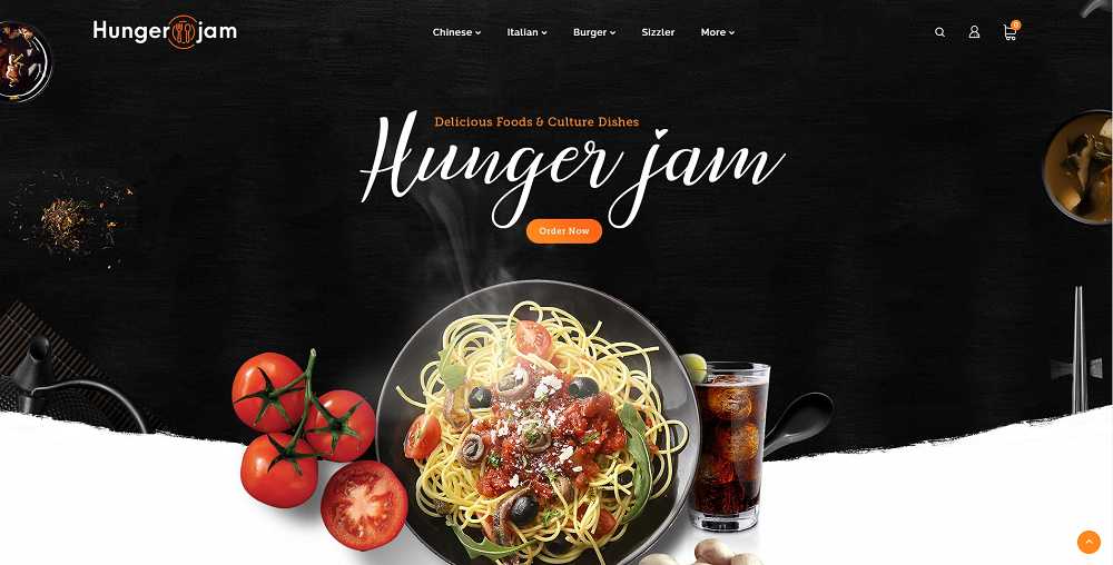 Hungerjam- Restoran dan Toko OpenCart yang Responsif terhadap Makanan