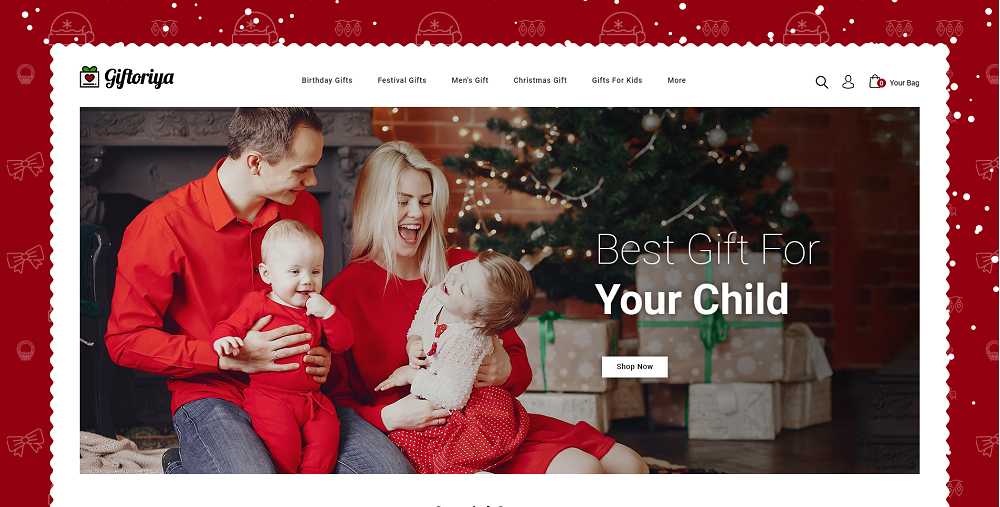 Giftoriya – Template OpenCart Toko Hadiah