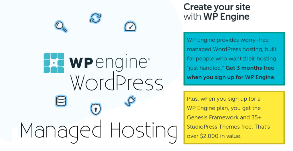 Wpengine 호스팅 + StudioPress의 WordPress 테마