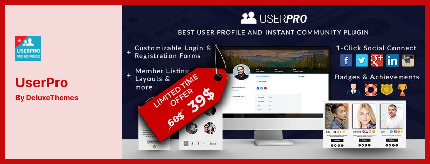 Complemento UserPro - Complemento de WordPress para comunidad y perfil de usuario