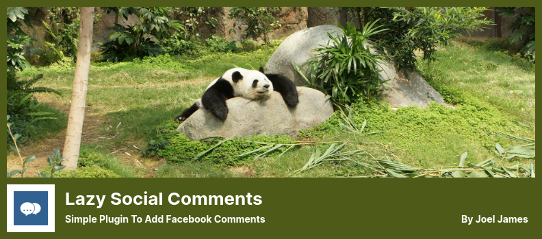 Complemento Lazy Social Comments - Complemento simple para agregar comentarios de Facebook