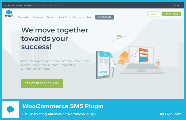 WooCommerce SMS 플러그인 플러그인 - SMS 마케팅 자동화 WordPress 플러그인