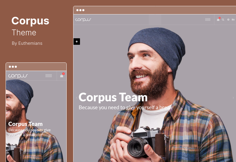 Corpus Theme - Tema de WordPress Corporativo Responsivo