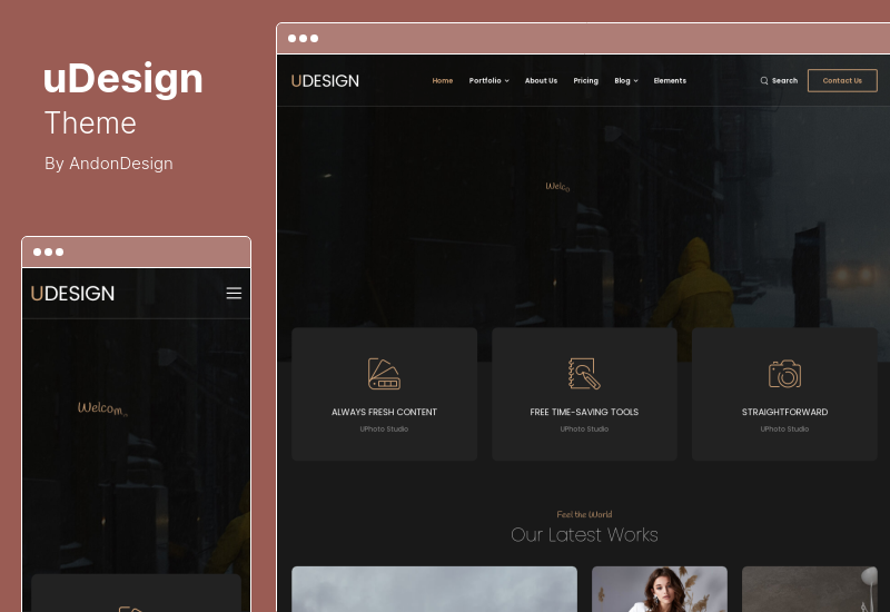 uDesign Theme - 響應式 WordPress 主題