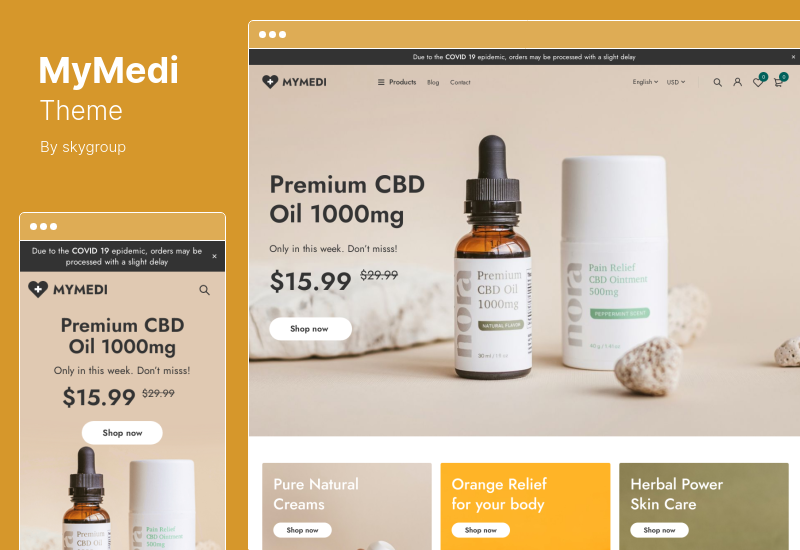 MyMedi-Thema – Responsives WooCommerce-WordPress-Theme