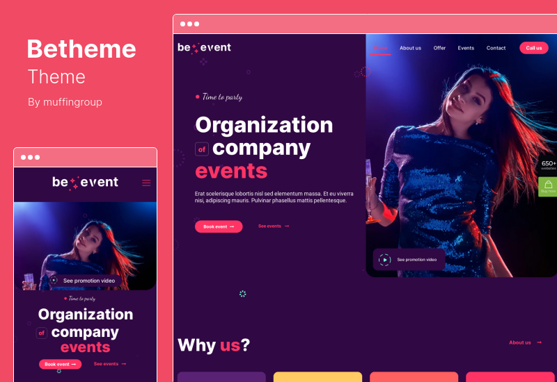 Betheme Theme — адаптивная многоцелевая тема WordPress WooCommerce