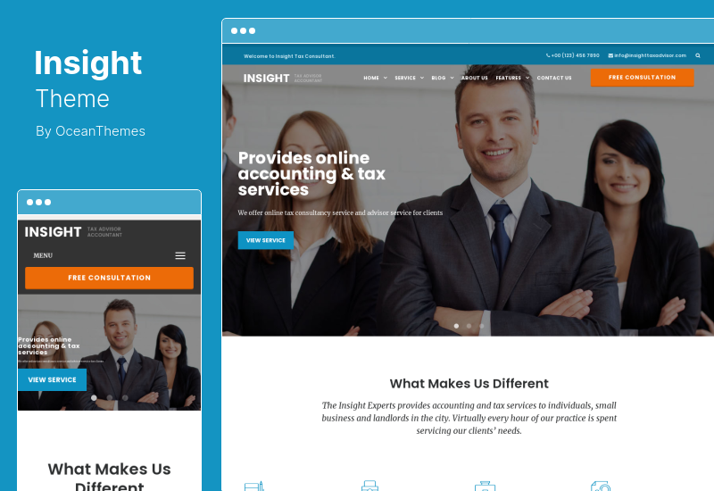 Tema Insight - Tema de WordPress Insight