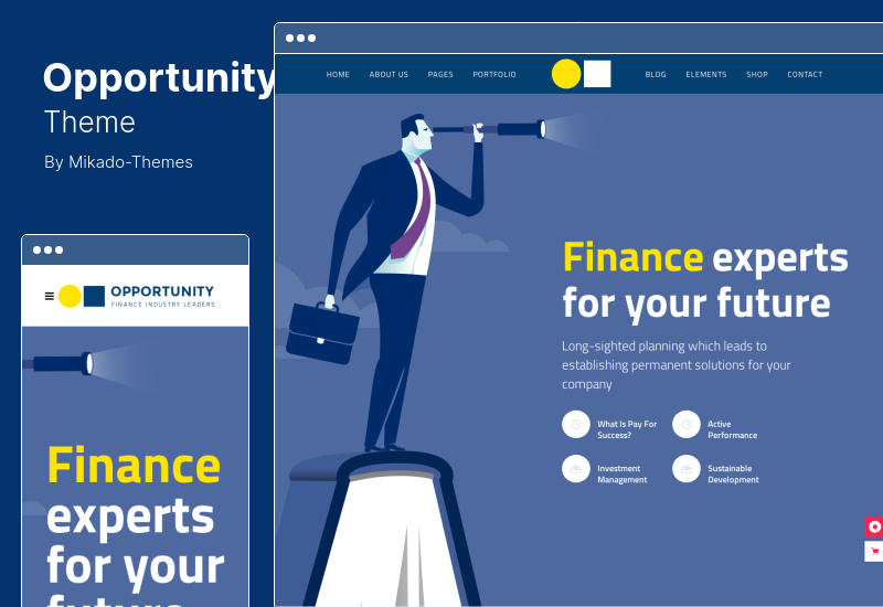 Opportunity-Theme - Finance WordPress Theme