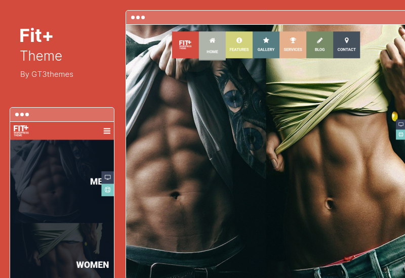 Tema Fit+ - Tema WordPress sportivo multiuso