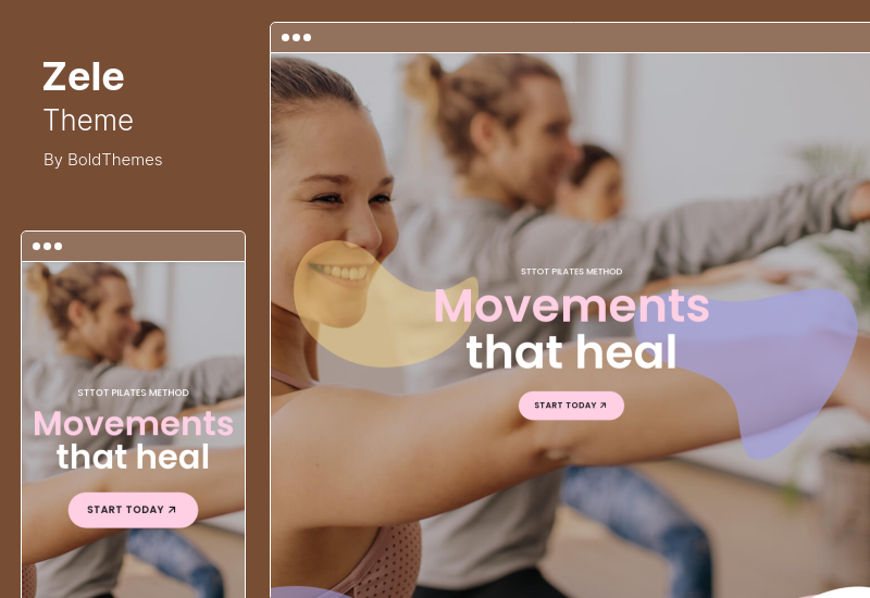 Zele Theme - Fitness Gym Sports WordPress 主題