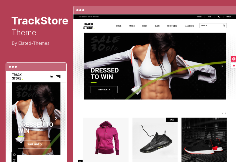 Thème TrackStore - Thème WooCommerce pour magasin de sport