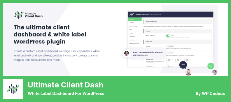 Ultimate Client Dash 插件 - 适用于 WordPress 的白标仪表板