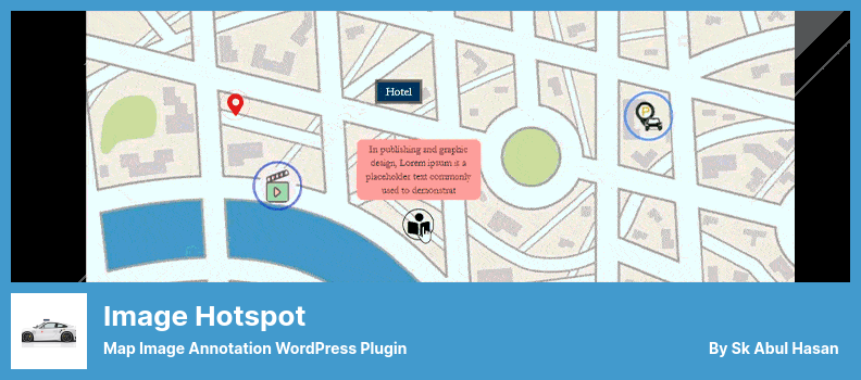 Plugin Image Hotspot - Plugin WordPress per l'annotazione dell'immagine della mappa