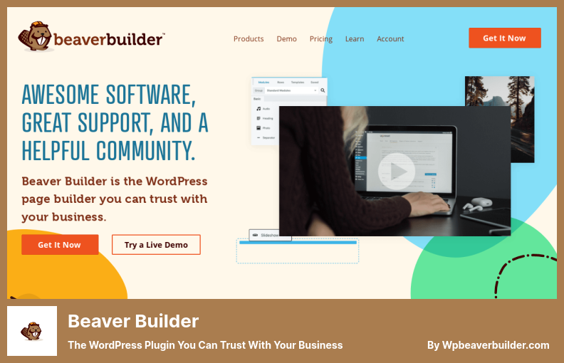 Beaver Builder Plugin - Das WordPress-Plugin, dem Sie mit Ihrem Unternehmen vertrauen können