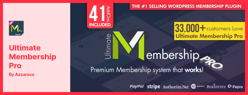 Plugin Ultimate Membership Pro - Plugin d'adhésion WordPress