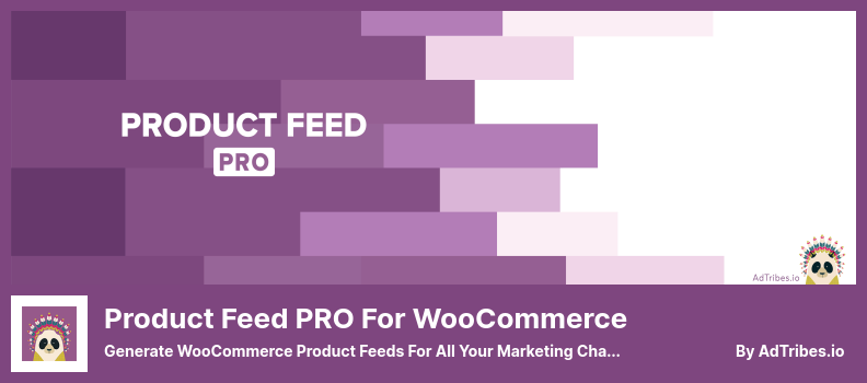 适用于 WooCommerce 插件的产品提要 PRO - 为您的所有营销渠道生成 WooCommerce 产品提要