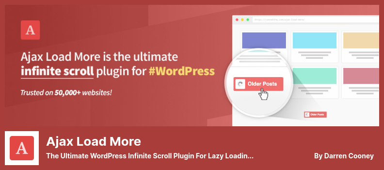 Ajax Load More Plugin - Pluginul suprem WordPress Infinite Scroll pentru postări cu încărcare leneră