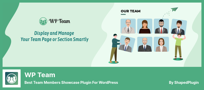 WP Team Plugin - WordPress 的最佳團隊成員展示插件