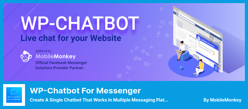 用于 Messenger 插件的 WP-Chatbot - 创建可在多个消息传递平台中工作的单个聊天机器人