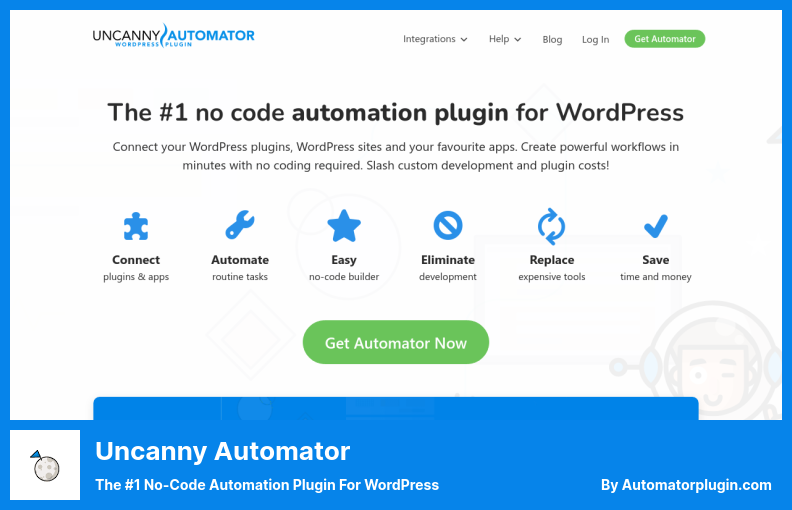 UncannyAutomatorプラグイン-WordPress用の＃1ノーコード自動化プラグイン