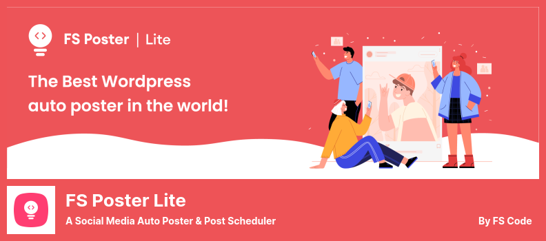 FS Poster Lite Plugin - ملصق تلقائي لوسائل التواصل الاجتماعي وجدول نشر