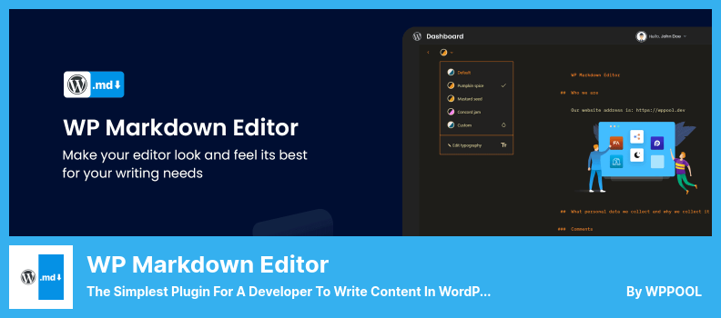 Plugin WP Markdown Editor - O plugin mais simples para um desenvolvedor escrever conteúdo no WordPress