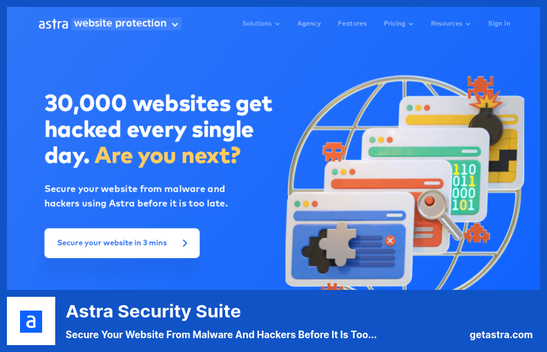 Plugin Astra Security Suite - Proteja seu site contra malware e hackers antes que seja tarde demais