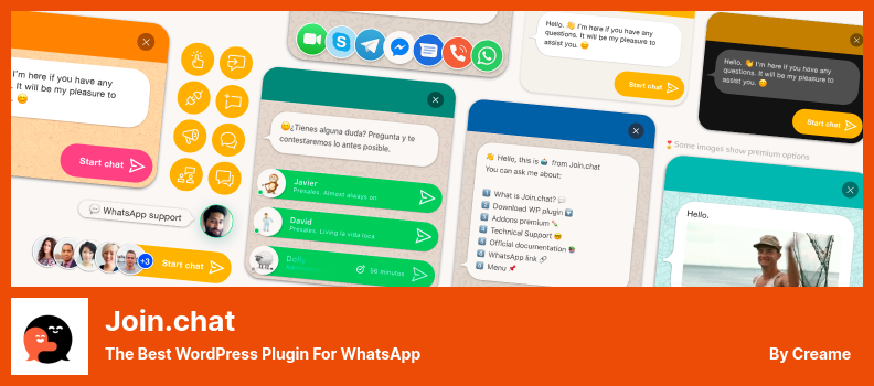 Join.chat Plugin - Das beste WordPress-Plugin für WhatsApp