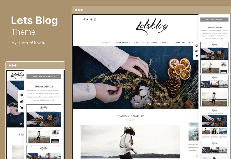 Lets Blog Theme - Tema WordPress do Blog