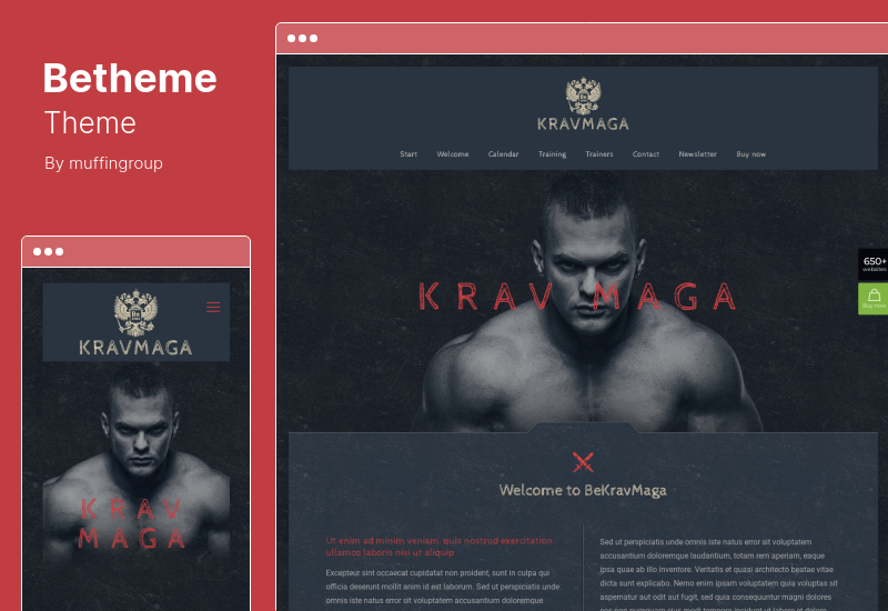 Tema Betheme - Tema WordPress WooCommerce responsivo multiuso