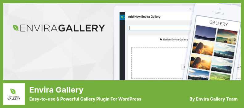 Envira Gallery Plugin - Plugin de galeria fácil de usar e poderoso para WordPress