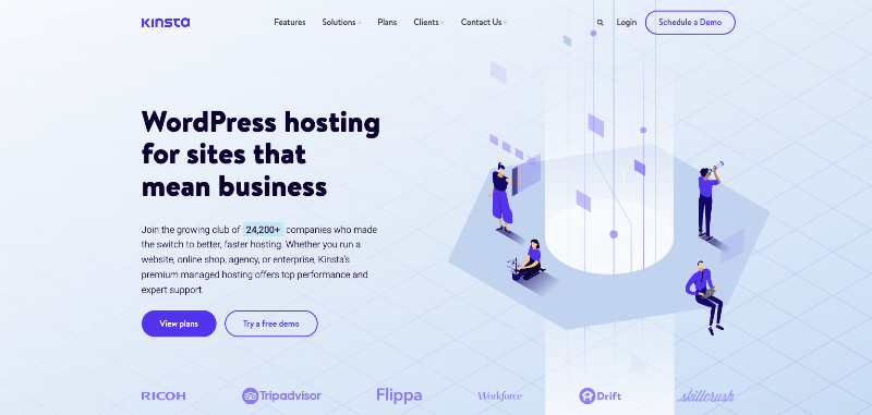 Kinsta-Homepage