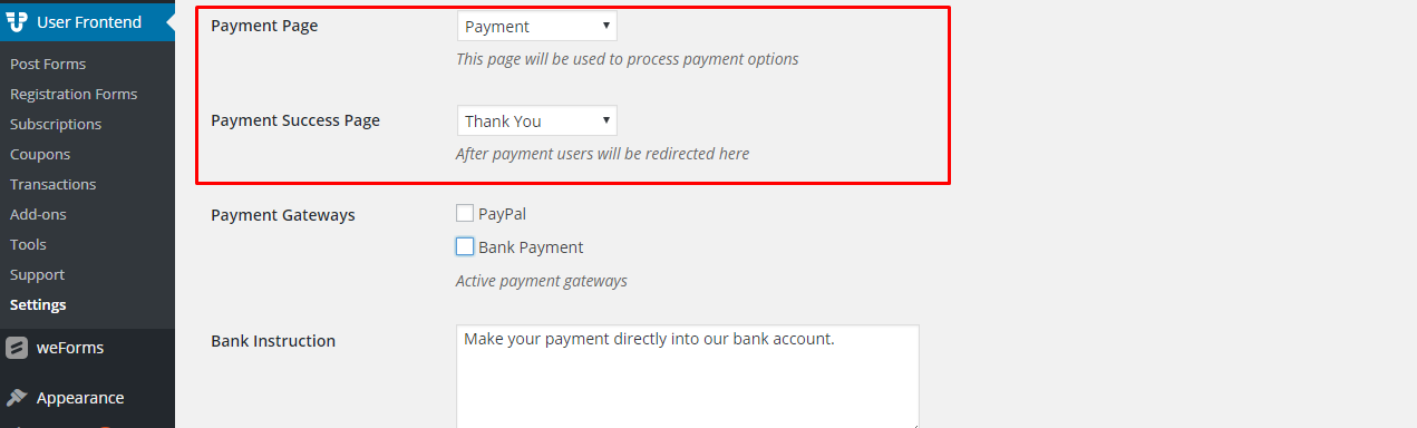 نموذج عمل Payment_Subscription