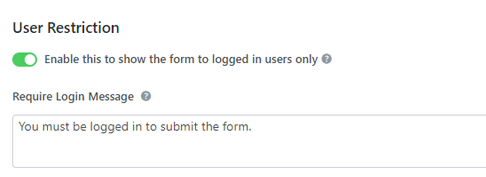 Pembatasan Status Login Pengguna