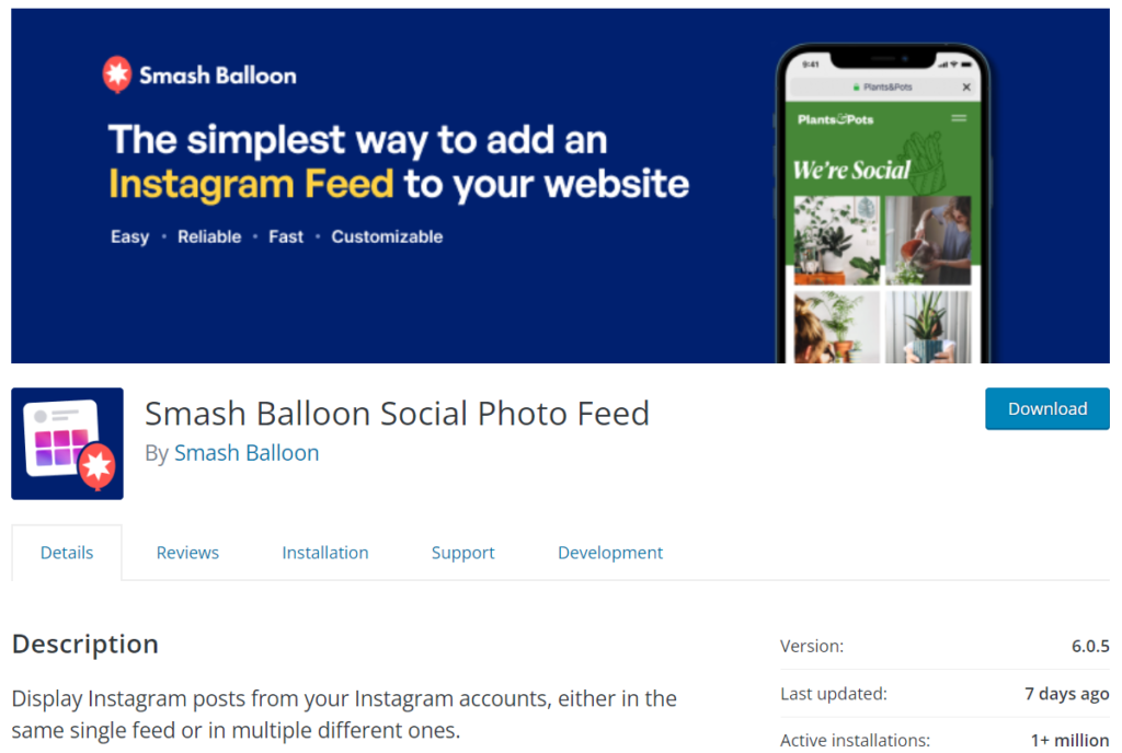 remediați facebook și instagram oembed - smash balloon instagram plugin