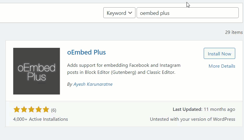 oembed plus