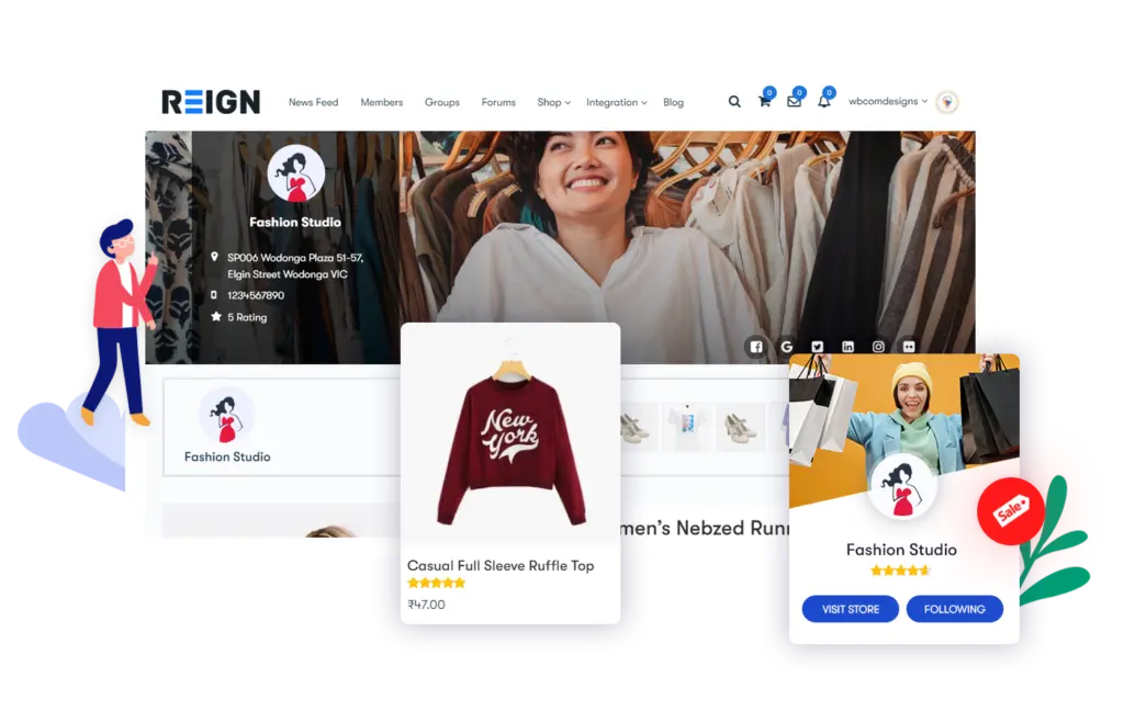 StoreMate Dokan, tema del mercato online