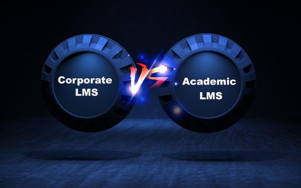 기업 LMS 대 학업 LMS