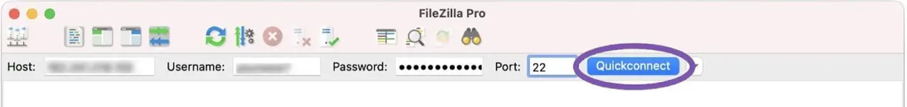 filezilla kullanarak bağlanma