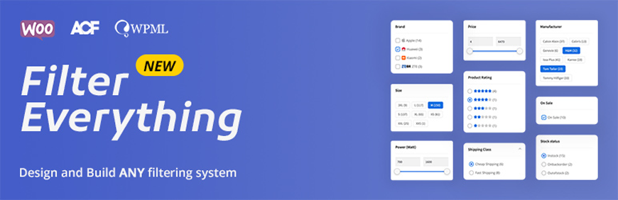 Filtrar todo el mejor complemento de filtro de WooCommerce