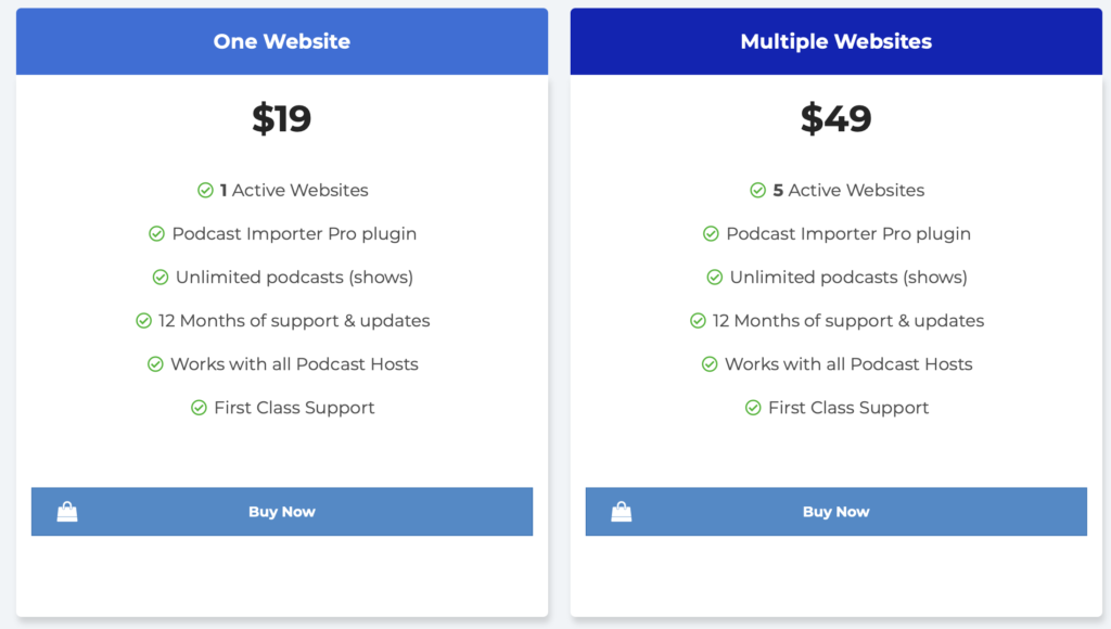 podcast-importer-secondline-wordpress-plugin.jpg 的定價