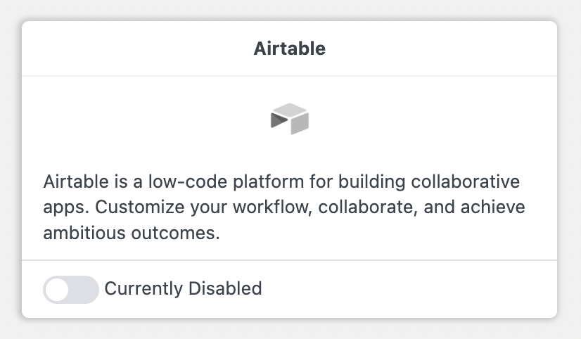 Airtable dengan Formulir Lancar