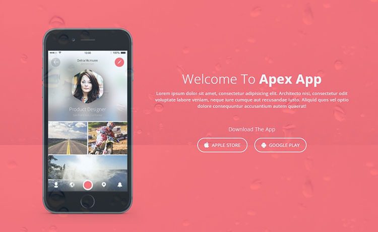 Modèle de vidéo Bootstrap gratuit pour l'application Apex