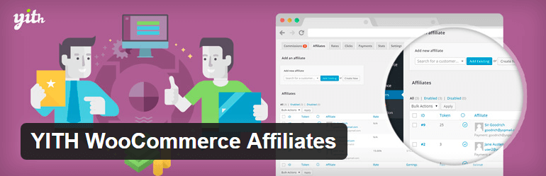 YITH-WooCommerce Ortaklık Ücretsiz Eklentisi