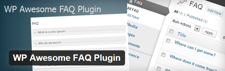 Plugin FAQ WordPress