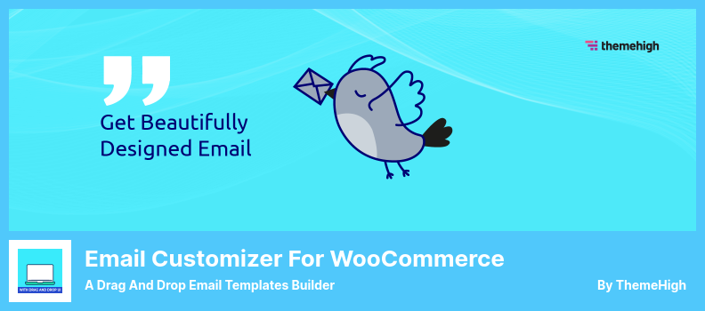 Email Customizer for WooCommerce Plugin — конструктор шаблонов электронной почты с возможностью перетаскивания