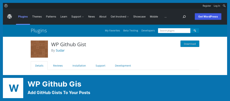 Плагин WP Github Gis — добавьте GitHub Gists к своим сообщениям