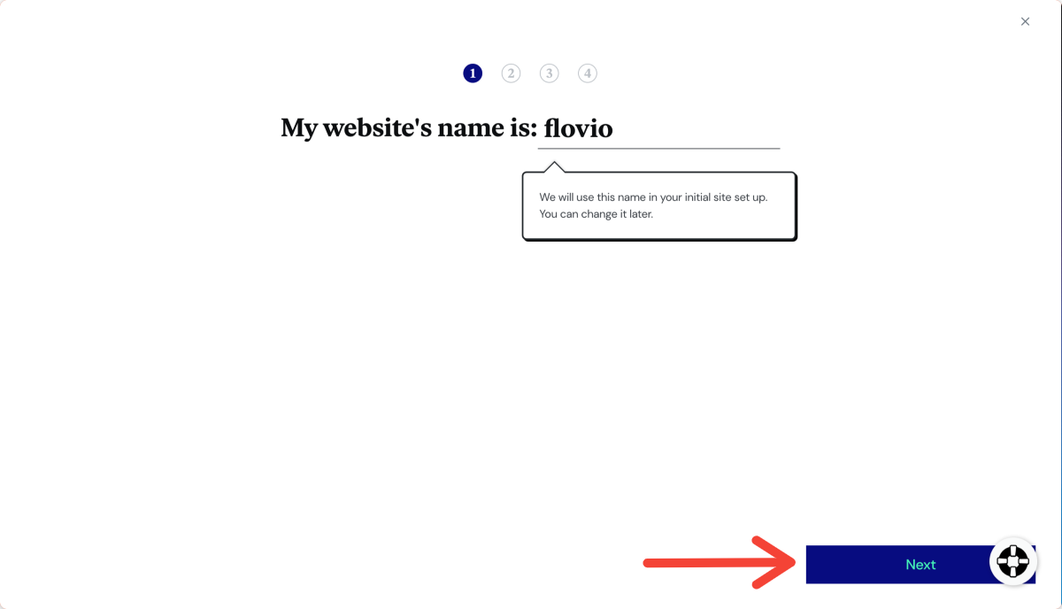 Adding your Elementor Cloud Website's name.