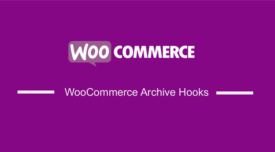 WooCommerce 아카이브 후크